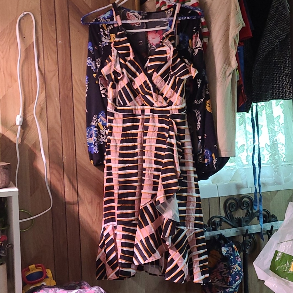 Ann Taylor Factory ruffled dress